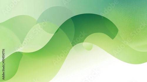 Abstract Green Waves with W...