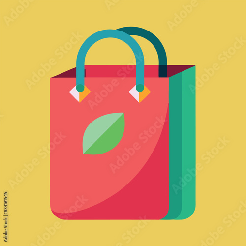 Reusable Bag Vector Illustration