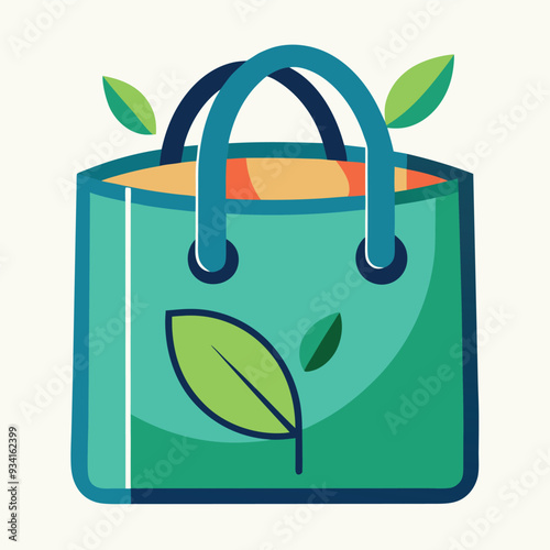 Reusable Bag Vector Illustration