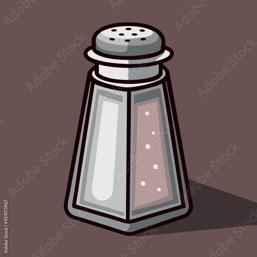 Salt Shaker Vector Illustration