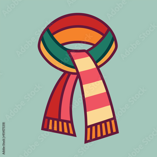 Scarf Vector Illustration