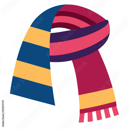 Scarf Vector Illustration