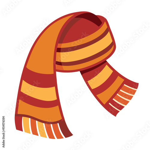 Scarf Vector Illustration