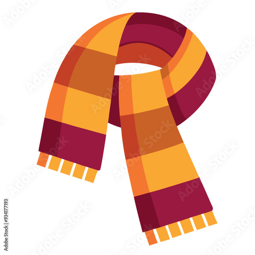Scarf Vector Illustration