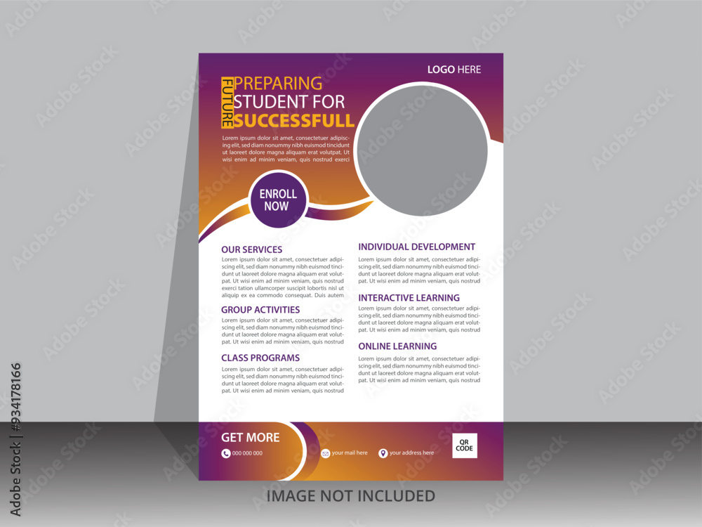 Education Flyer Design For Your Business. Education Flyer Design For Your Business.