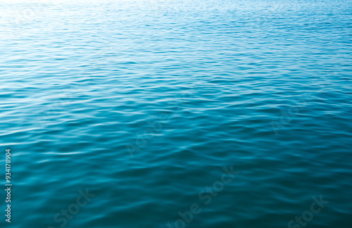 Fototapeta Naklejka Na Ścianę i Meble -  Blue sea water background texture