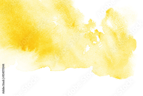 Wallpaper Mural Abstract light yellow watercolor for background. Torontodigital.ca