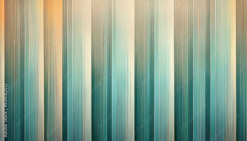 Obraz premium ストライプ柄の壁紙のグラフィック画像、程よいアクセント、優しくシンプルに仕上げる Generated by AI