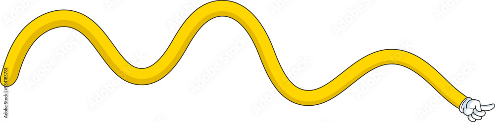 Cartoon Hand Pointing