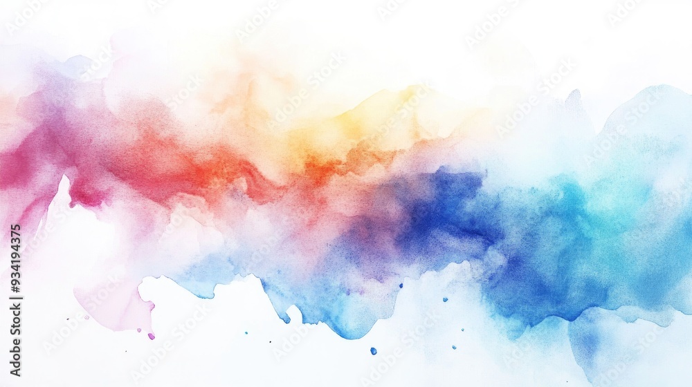 Watercolor abstract illustration Watercolor abstract illustration