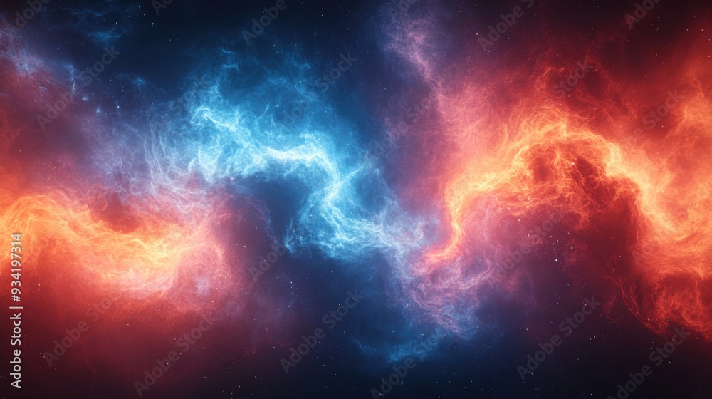 Abstract painting of star field background . glow swirls night sky. Abstract painting of star field background . glow swirls night sky.