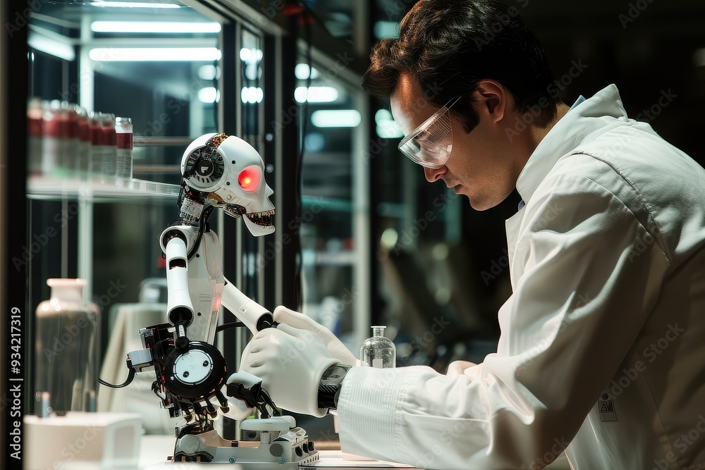 Scientist Explores AI Robotics Scientist Explores AI Robotics