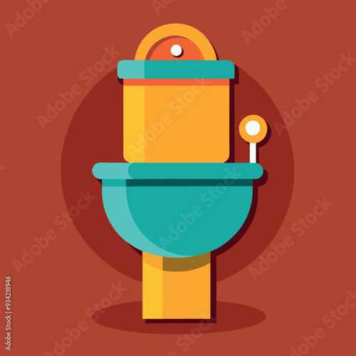 Toilet Vector Illustration