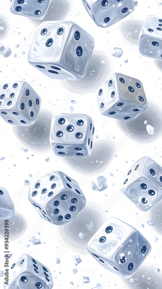 White Game Dice on White Background, Abstract Image, Texture, Pattern, Wallpaper, Cover and Screen of Smartphone, Cell Phone, Computer, Laptop, 9:16 and 16:9 Format White Game Dice on White Background, Abstract Image, Texture, Pattern, Wallpaper, Cover and Screen of Smartphone, Cell Phone, Computer, Laptop, 9:16 and 16:9 Format