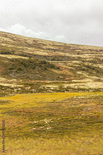 Landscape gradients from Einunndalen Valley, Norway's longest summer farm valley or "seterdal", a day in late summer of 2024.