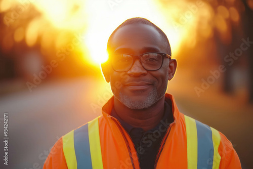 African American With Safet...