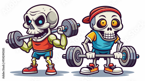 funny cartoon robot vector