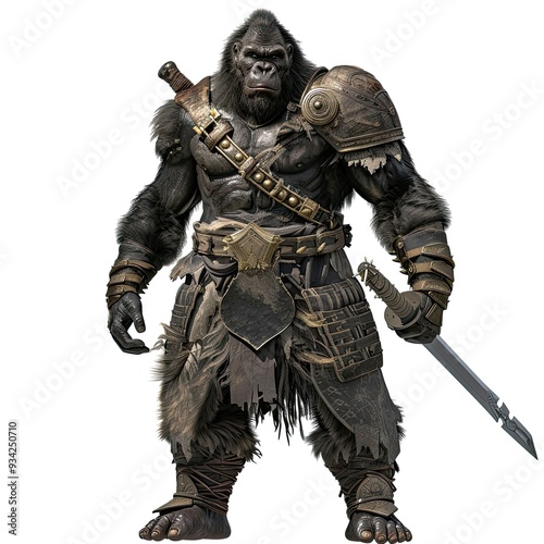  Anime Gorilla Warrior