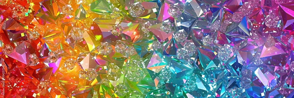 pattern made of crystals, rainbow colors, shiny, glitter, pattern made of crystals, rainbow colors, shiny, glitter,