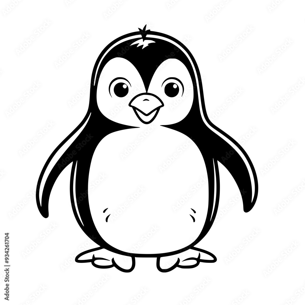 Fototapeta premium Penguin Vector