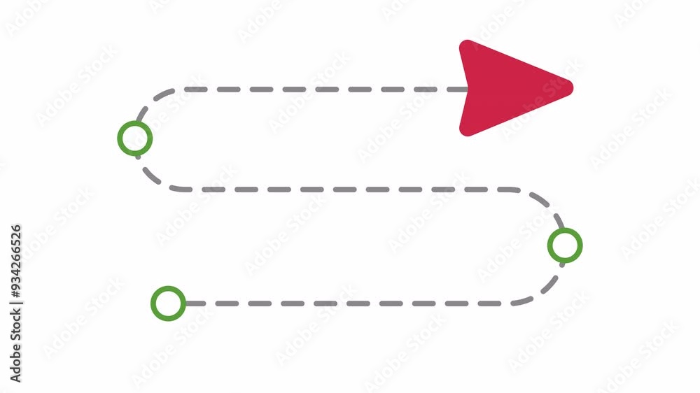 Charting the Course: symbolizing the journey towards a goal.
