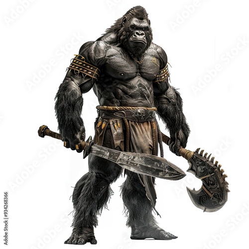 Anime Gorilla Warrior