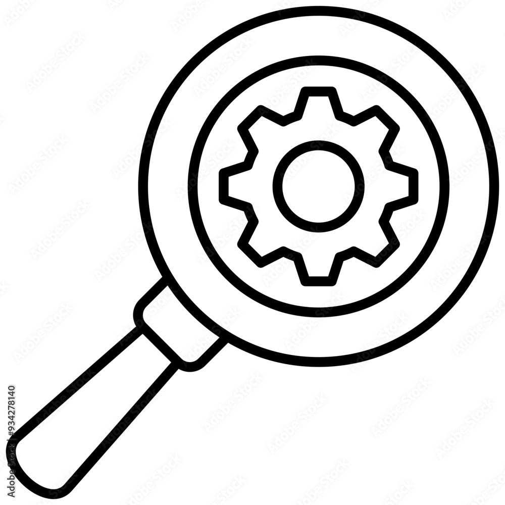 Magnifying Glass Icon Magnifying Glass Icon