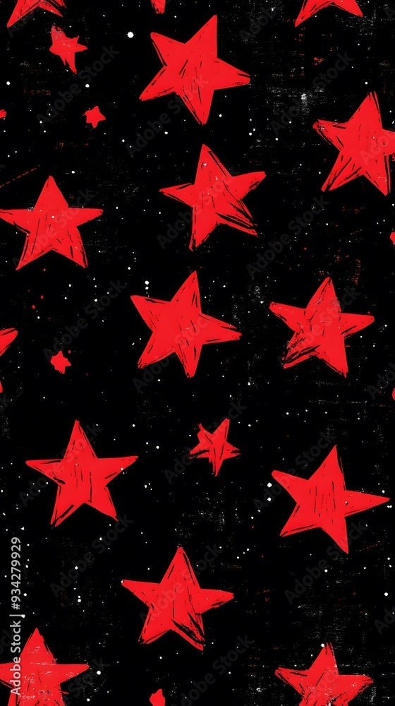 Red Stars on Black Background, Abstract Image, Texture, Pattern, Wallpaper, Cover and Screen of Smartphone, Cell Phone, Computer, Laptop, 9:16 and 16:9 Format Red Stars on Black Background, Abstract Image, Texture, Pattern, Wallpaper, Cover and Screen of Smartphone, Cell Phone, Computer, Laptop, 9:16 and 16:9 Format