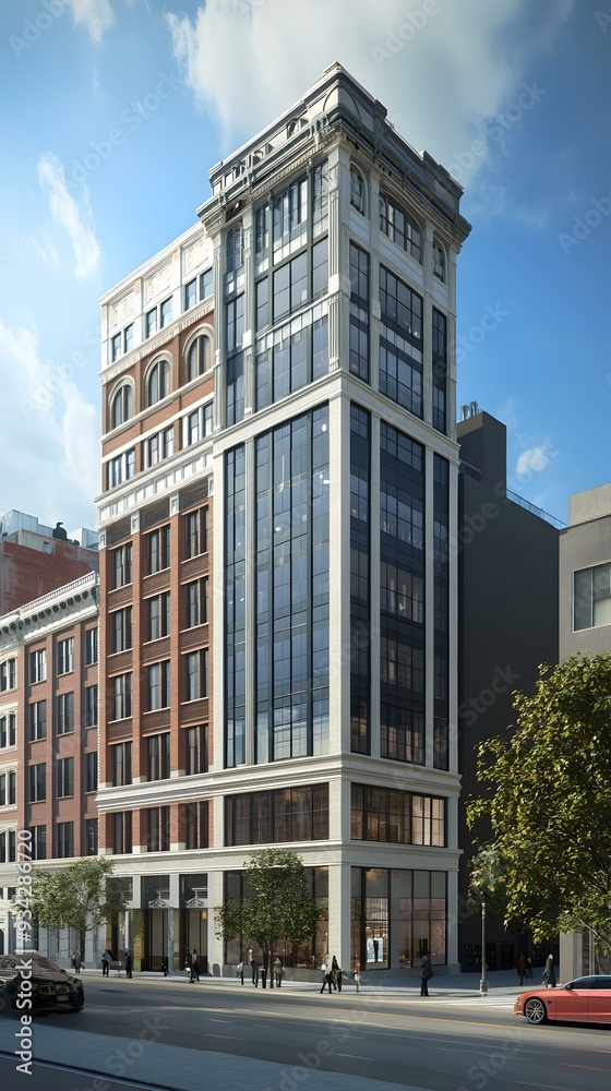 Modern Architecture Building in New York City Modern Architecture Building in New York City