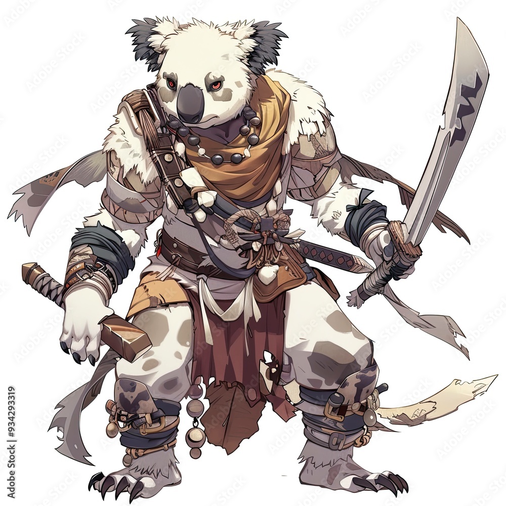 Anime Koala Warrior Anime Koala Warrior