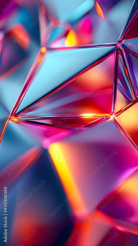 Abstract Colorful Geometric Shapes. Abstract Colorful Geometric Shapes.