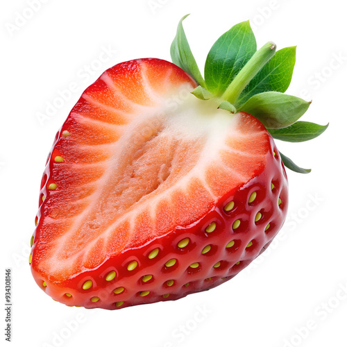 strawberry isolated on transparent background png