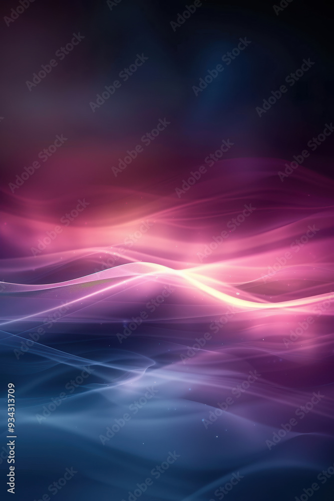 Futuristic Soft Light Waves Futuristic Soft Light Waves