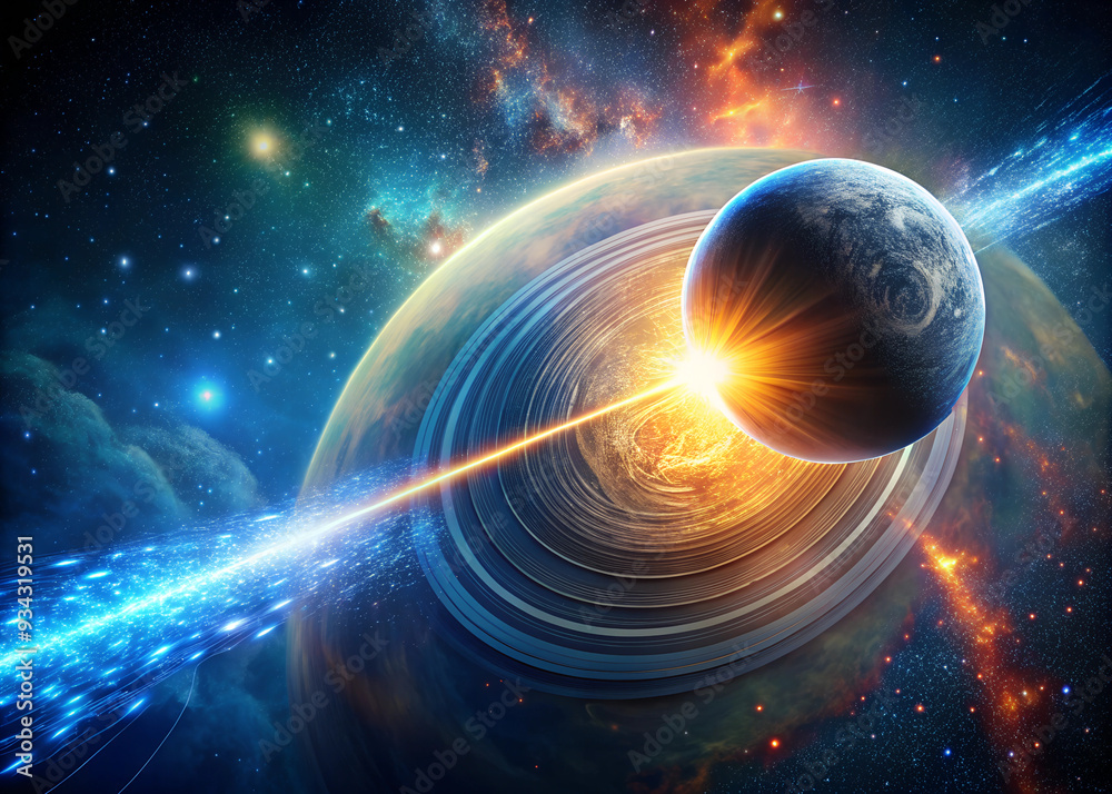 Obraz premium planet in space