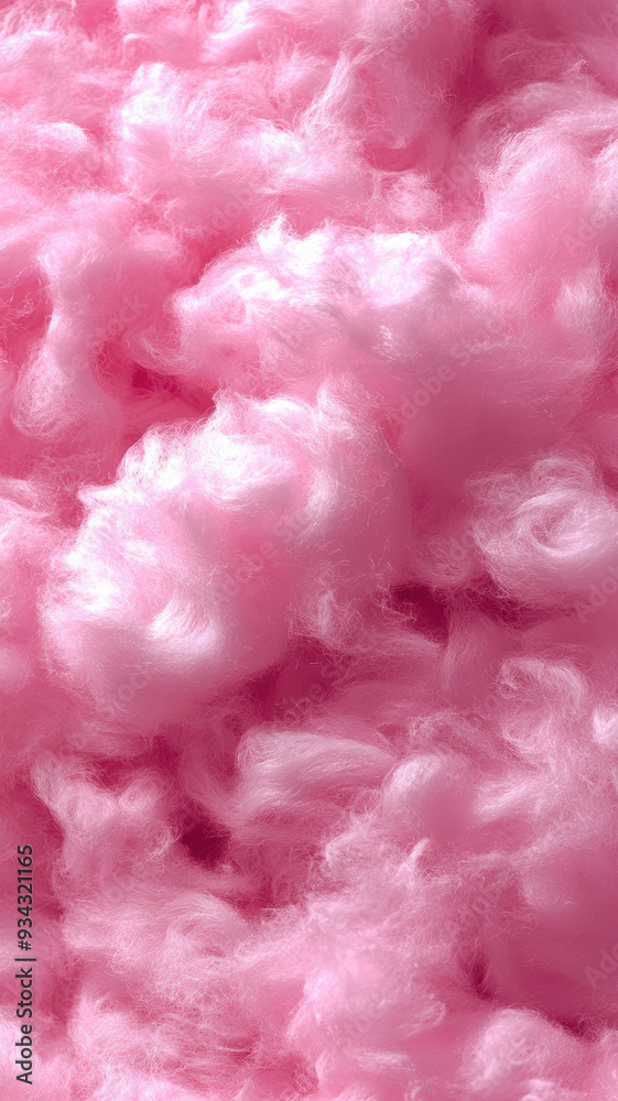Pink Candy Floss Background Design Pink Candy Floss Background Design