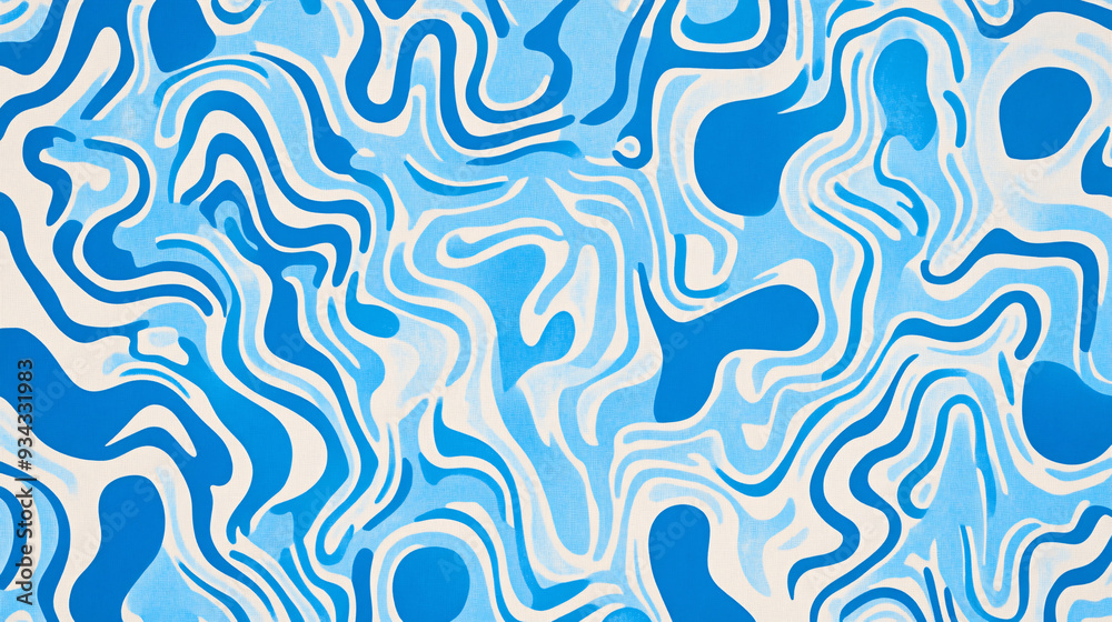 Abstract background including blue color, Generative AI. Abstract background including blue color, Generative AI.