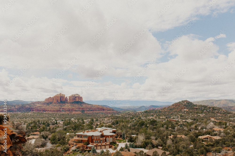 Naklejka premium View of Sedona Arizona landscape.