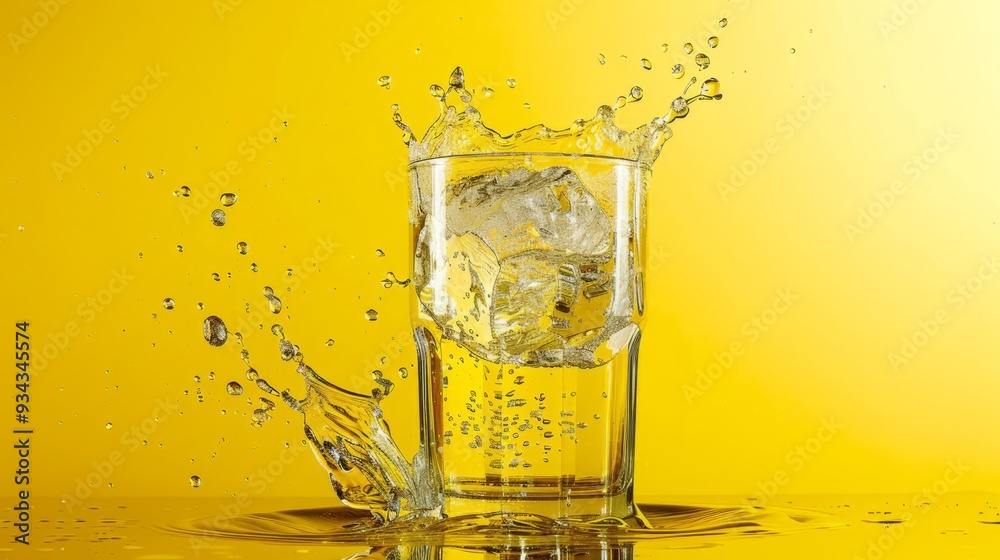 clear drinking glass with yellow liquid clear drinking glass with yellow liquid