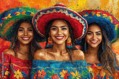 Cultural Unity: Hispanic Heritage Month celebrating the dynamic culture of Latin America, embracing community spirit and the diverse heritage that enriches the global tapestry photo