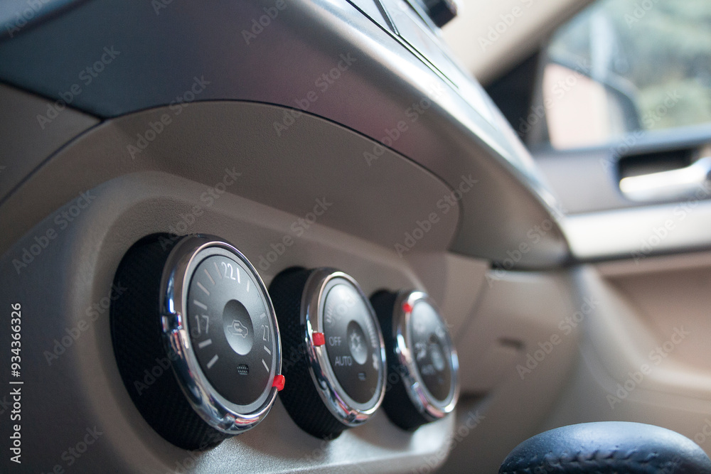 Fototapeta premium Car Air Conditioning Unit 