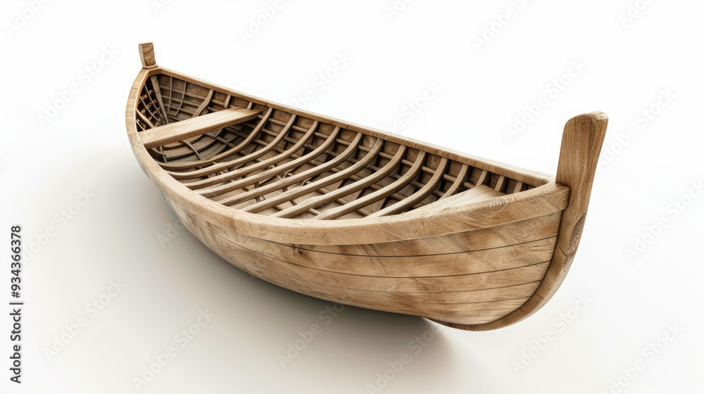 boat on white background boat on white background