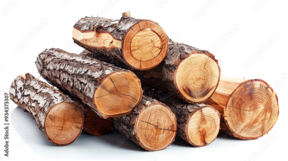 Pile of logs sitting on top of each other Pile of logs sitting on top of each other