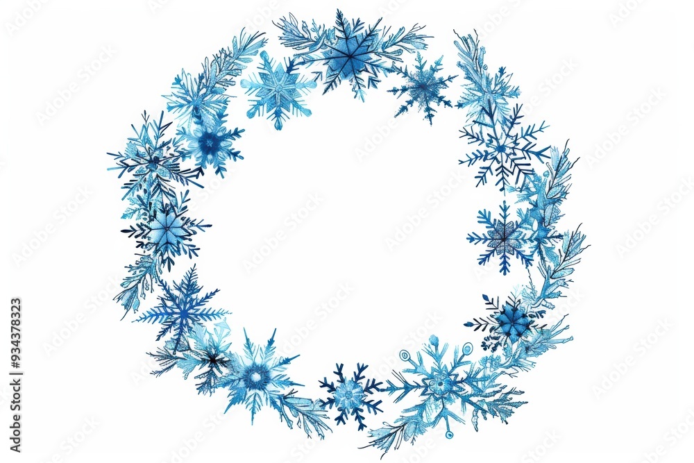 Snowflake Wreath Snowflake Wreath