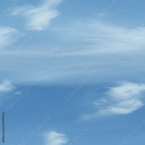 seamless blue sky and clouds texture tile cloudy weather for surface mapping architecture game design 2d flat