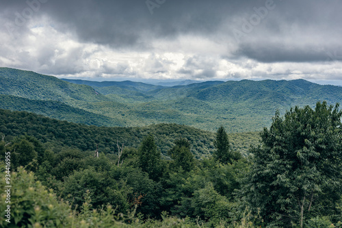 landscape with clouds