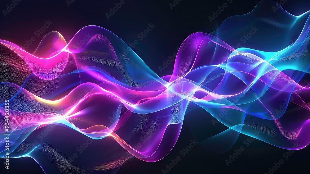 A dark background with flowing, translucent, purple, blue, and yellow light lines, creating a dynamic, abstract design. A dark background with flowing, translucent, purple, blue, and yellow light lines, creating a dynamic, abstract design.