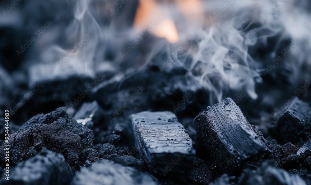 A close-up of black ashes and charcoal, with dark smoke rising against a solid black background. The textured ash and subtle wisps of smoke create a moody, intense atmosphere. A close-up of black ashes and charcoal, with dark smoke rising against a solid black background. The textured ash and subtle wisps of smoke create a moody, intense atmosphere.
