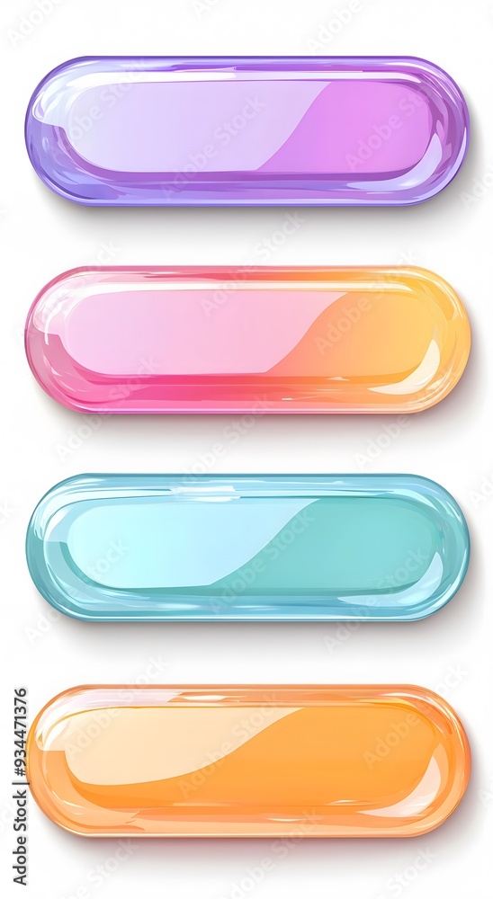 Colorful Glassy Buttons circle 3d button ui button button template button element Colorful Glassy Buttons circle 3d button ui button button template button element