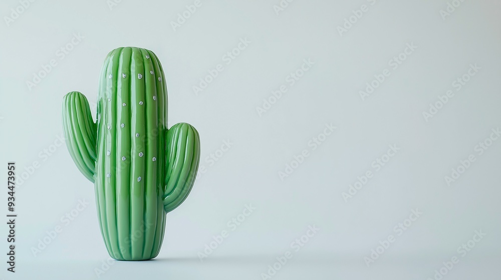 cactus in a small pot on white background cactus in a small pot on white background