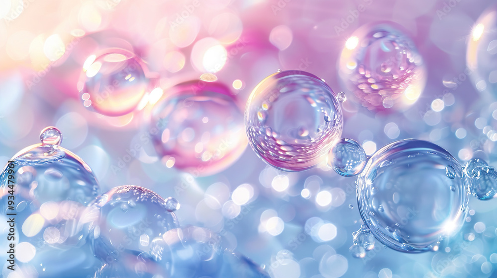 Colorful bubbles with background high definition Colorful bubbles with background high definition